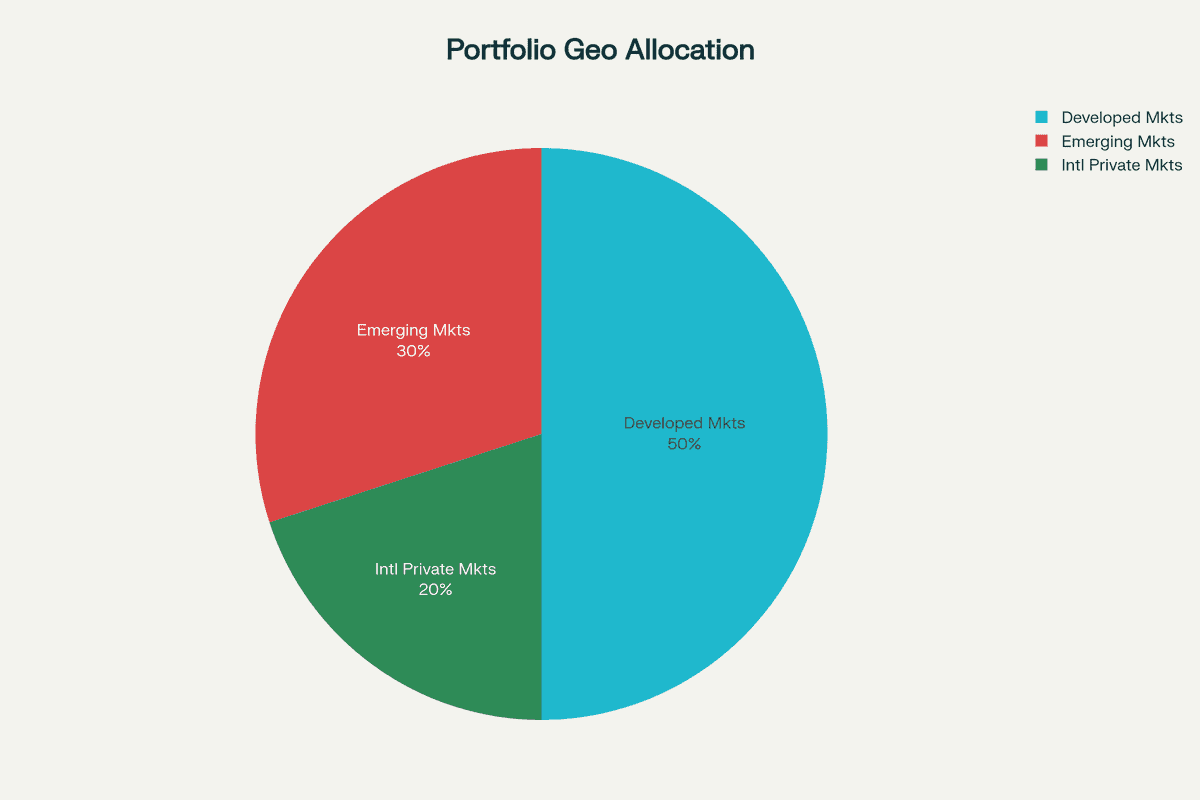Geographic Allocation in Accredited Investor Portfolio