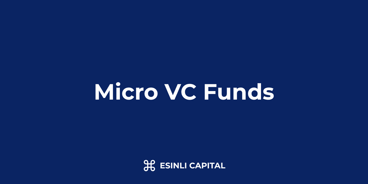 Micro VC Funds: Specialized investment vehicles targeting early-stage startups with smaller capital commitments